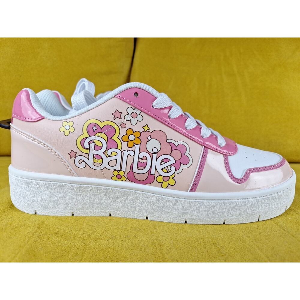 Barbie Size 7 Pink Tennis Shoes